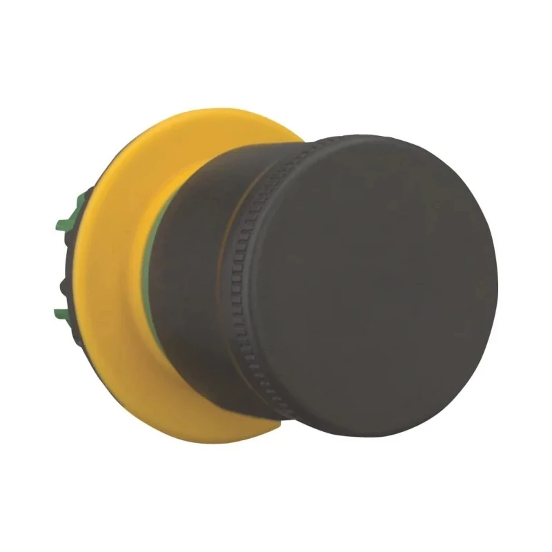 Eaton M22 Series Black Pull Release Mushroom Push Button Switch, 30 mm Cutout, IP66, IP69 197539 M22S-PV30