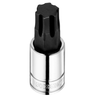 Facom 3/8 in Drive 11 mm Hexagon Square Socket, Bright Chrome Finish, 47.5mm Overall Length JTM.11GRP