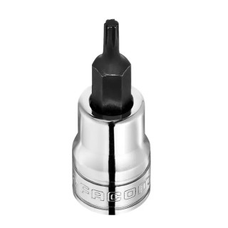 Facom 3/8 in Drive 3 mm Hexagon Square Socket, Bright Chrome Finish, 47.5mm Overall Length JTM.3GRP