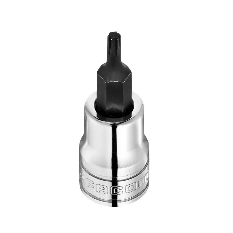 Facom 3/8 in Drive 3 mm Hexagon Square Socket, Bright Chrome Finish, 47.5mm Overall Length JTM.3GRP