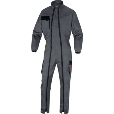 Delta Plus Black, Yellow, Green, White Reusable Overall Size S, Chest 86 to 94 cm M2CZ3GOPT