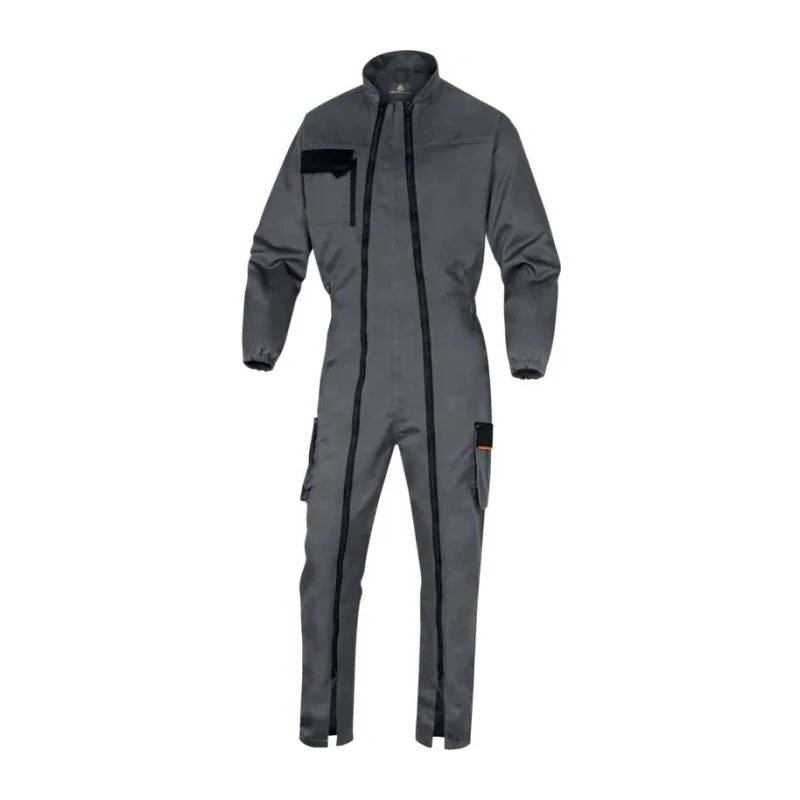 Delta Plus Black, Yellow, Green, White Reusable Overall Size S, Chest 86 to 94 cm M2CZ3GOPT