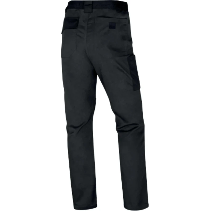 Delta Plus MACH 2 Unisex Work Trouser Grey Black 26 to 29 in Waist 78cm Leg M2PA3GGPT