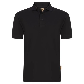 Orn Osprey EarthPro Black Recycled Polyester Cotton Polo Shirt Size M 1100R/B/M