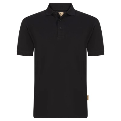 Orn Osprey EarthPro Black Cotton, Recycled Polyester Polo Shirt Size S 1100R/B/S