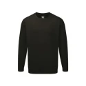 Orn Black Unisex Work Sweatshirt 35% Cotton, 65% Polyester Size M 1250-15/B/M