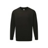 Orn Black Unisex Work Sweatshirt 35% Cotton, 65% Polyester Size M 1250-15/B/M
