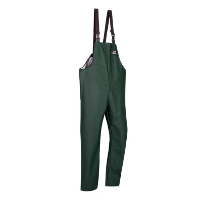 Sioen Khaki Reusable Dungarees Waterproof Windproof Bib & Brace Unisex Flexothane Polyester F0422
