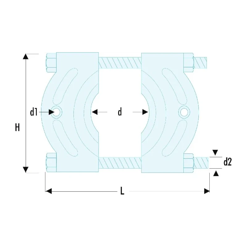 Facom Bearing Puller, 1-Piece, Separator Spread 5 to 250 mm U.53T1