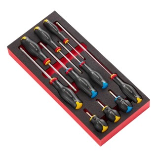 Facom Phillips Standard Screwdriver Set, 10-Piece MODM.AT5PB