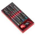 Facom Screwdriver Set Slotted Phillips Protwist, 23-Piece MODM.AT7