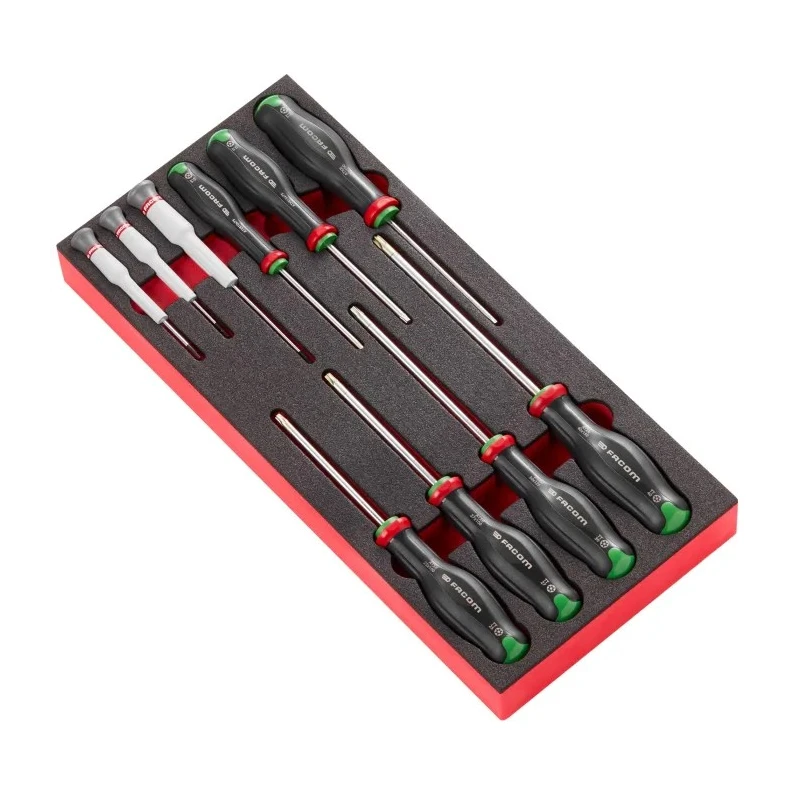 Facom Torx Standard Screwdriver Set, 7-Piece MODM.AT6PB