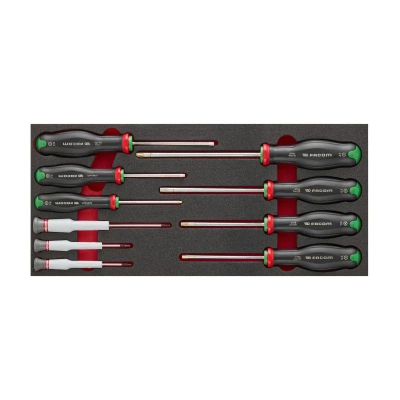 Facom Torx Standard Screwdriver Set, 7-Piece MODM.AT6PB