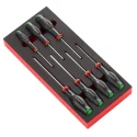 Facom Resistorx Standard Screwdriver Set, 7-Piece MODM.ATXR