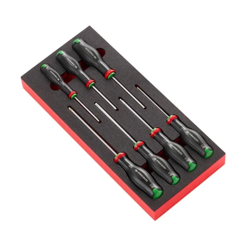 Facom Resistorx Standard Screwdriver Set, 7-Piece MODM.ATXR