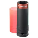 Facom 21 mm 1/2 in Drive 6 Point Impact Socket, 210mm Length NSI.21L