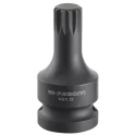 Facom 10 mm 1/2 in Drive Impact Socket, 50mm Length NSV.10