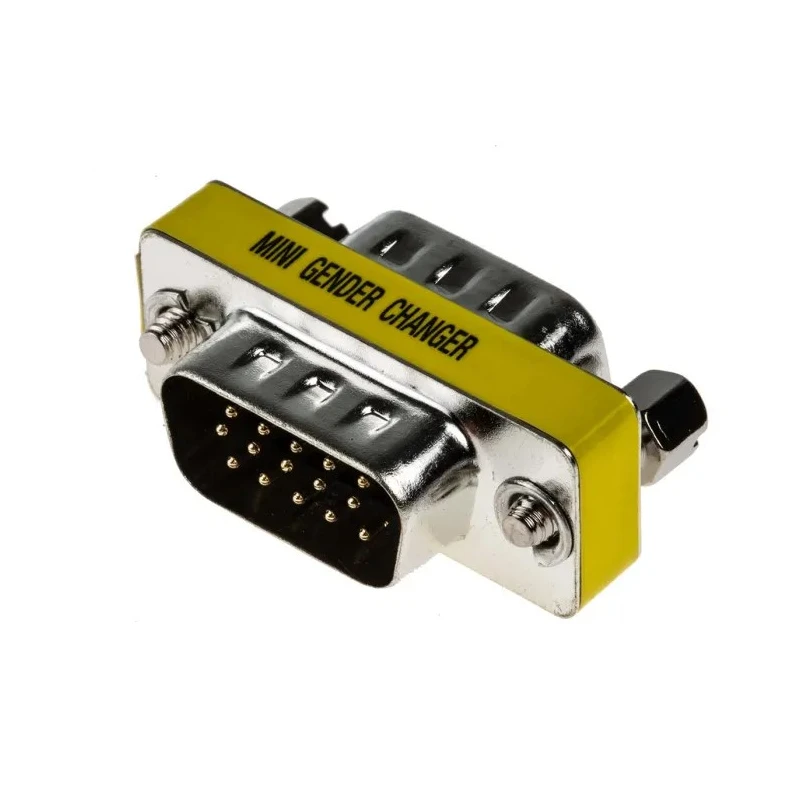 RS PRO D-Sub Adapter Male to Male 15-Way D-Sub Connector, Straight Plug-in, RoHS Compliant 235-5699