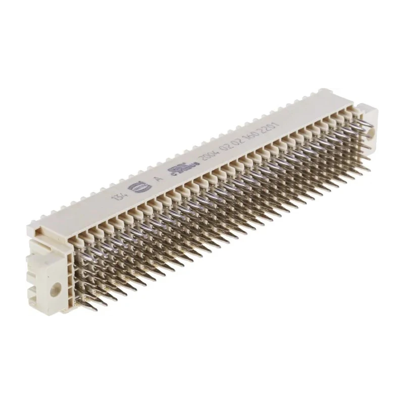 HARTING DIN 41612 Connector har-bus 64 160 Way 2.54 mm Pitch 1A Current Through Hole Female Press-in Termination 02021602201