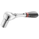 Facom 1/4 in Ratchet with Bi-Material Elastomer Handle, Pear Head Shape, 121mm Overall Length RL.161