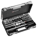 Facom 25-Piece 1/2 in 6 Point Socket Set Chrome Vanadium Steel SL.161-3P6U