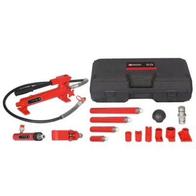 Facom Hydraulic Hand Pump, Steel Body, 0.27 L Usable Oil Capacity, 122 mm Cylinder Stroke, 700 bar Maximum Operating CR.4TA