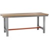 Facom 2 m Length x 750 mm Width x 860 mm Height Beech Wood Worktop 2250.WT