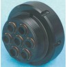 Legris Pneumatic Fitting Male/Female Connection Thread M46 x 1.5, M40 x 1.5, 4mm Push-in Tube Connection 3321 04 00 07