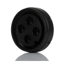 Legris Pneumatic Fitting Male/Female, M40 x 1.5, M46 x 1.5, Push-in Tube 6mm, Stainless Steel, Technical 3321 06 00 04