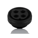 Legris Pneumatic Fitting Male/Female, M40 x 1.5, M46 x 1.5, Push-in Tube 6mm, Stainless Steel, Technical 3321 06 00 04