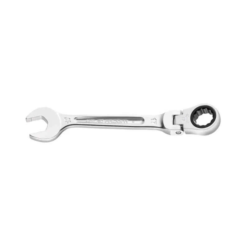 Facom Combination Spanner 13 mm, 155mm Overall Length Chrome Finish 467BF.13