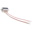Portescap P110 Series Disc Magnet Bipolar Stepper Motor 7.4V, 7mNm Holding Torque, 15°, 1.5 mm Shaft P110-064-068.12