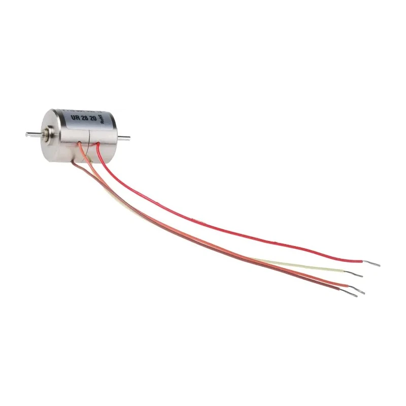 Portescap P110 Series Disc Magnet Bipolar Stepper Motor 7.4V, 7mNm Holding Torque, 15°, 1.5 mm Shaft P110-064-068.12
