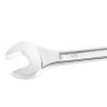 Facom Combination Spanner 42 mm, 615mm Overall Length, Chrome Finish, 12-Point, Offset Angle 15° 40.42LA
