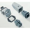 EPIC Heavy Duty Power Connector Insert 10A 250V H-D Series Male 8 Contacts 11252500