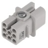 EPIC Heavy Duty Power Connector Insert Female 8 Contacts 10A 250V H-D Series 11253500