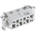 EPIC Heavy Duty Power Connector Insert 35A, H-BS Series Female, 6 Contacts 10171600