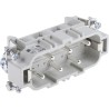 EPIC Heavy Duty Power Connector Insert Male, 12 Contacts, 35A, 440V AC, H-BS Series 10170600