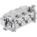 EPIC Heavy Duty Power Connector Insert Male, 12 Contacts, 35A, 440V AC, H-BS Series 10170600