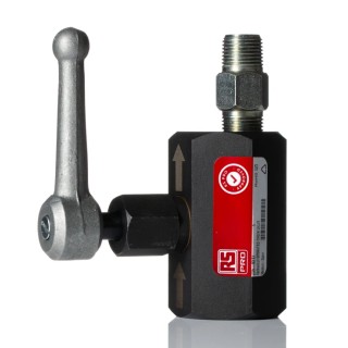 RS PRO Hydraulic Flow Control Valve Steel Body 3/8 in NPT Thread 700 bar 2 Ports 235-8212