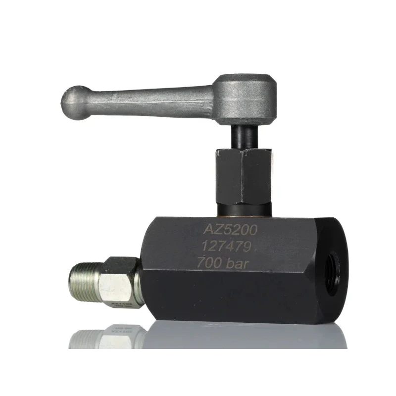 RS PRO Hydraulic Flow Control Valve Steel Body 3/8 in NPT Thread 700 bar 2 Ports 235-8212