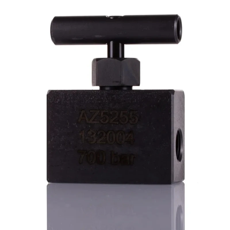 RS PRO Hydraulic Flow Control Valve, Steel Body, NPT 3/8 Inch, 700 bar, 2 Port 235-8213