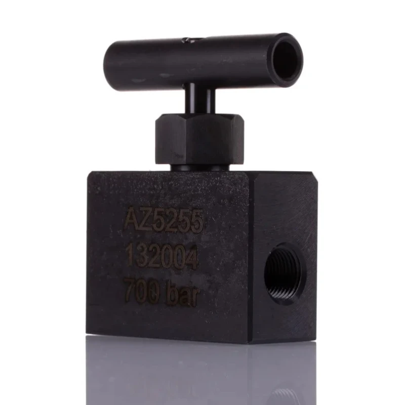 RS PRO Hydraulic Flow Control Valve, Steel Body, NPT 3/8 Inch, 700 bar, 2 Port 235-8213