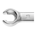 Facom Double Ended Flare Nut Spanner 12 x 14 mm Chrome Vanadium Steel Chrome Finish 143mm Length 43.12X14
