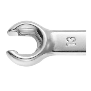 Facom Flare Nut Spanner Double Ended Metric 17x19mm Chrome Vanadium Steel 162mm Overall Length 43.17X19