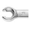 Facom Flare Nut Spanner Double Ended Metric 17x19mm Chrome Vanadium Steel 162mm Overall Length 43.17X19