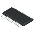 Renesas Electronics Buffer 28-Pin TSSOP, PCIe Gen1 and Gen2, 3.13-3.46V Supply, 105MHz Input Frequency, 150ps 9DB106BGLFT