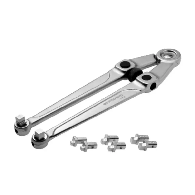 Facom Adjustable Spanner Wrench with 100 mm Jaw Capacity, 245mm Overall Length, Metal Handle, Chrome Vanadium Steel 118A