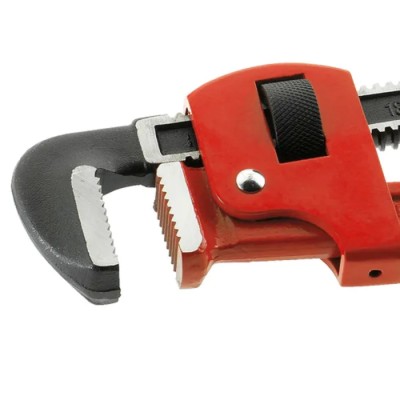 Facom 76 mm Jaw Capacity Pipe Wrench, 600 mm Overall Length, Steel Metal Handle, Chrome Finish 131A.24