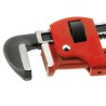 Facom 76 mm Jaw Capacity Pipe Wrench, 600 mm Overall Length, Steel Metal Handle, Chrome Finish 131A.24